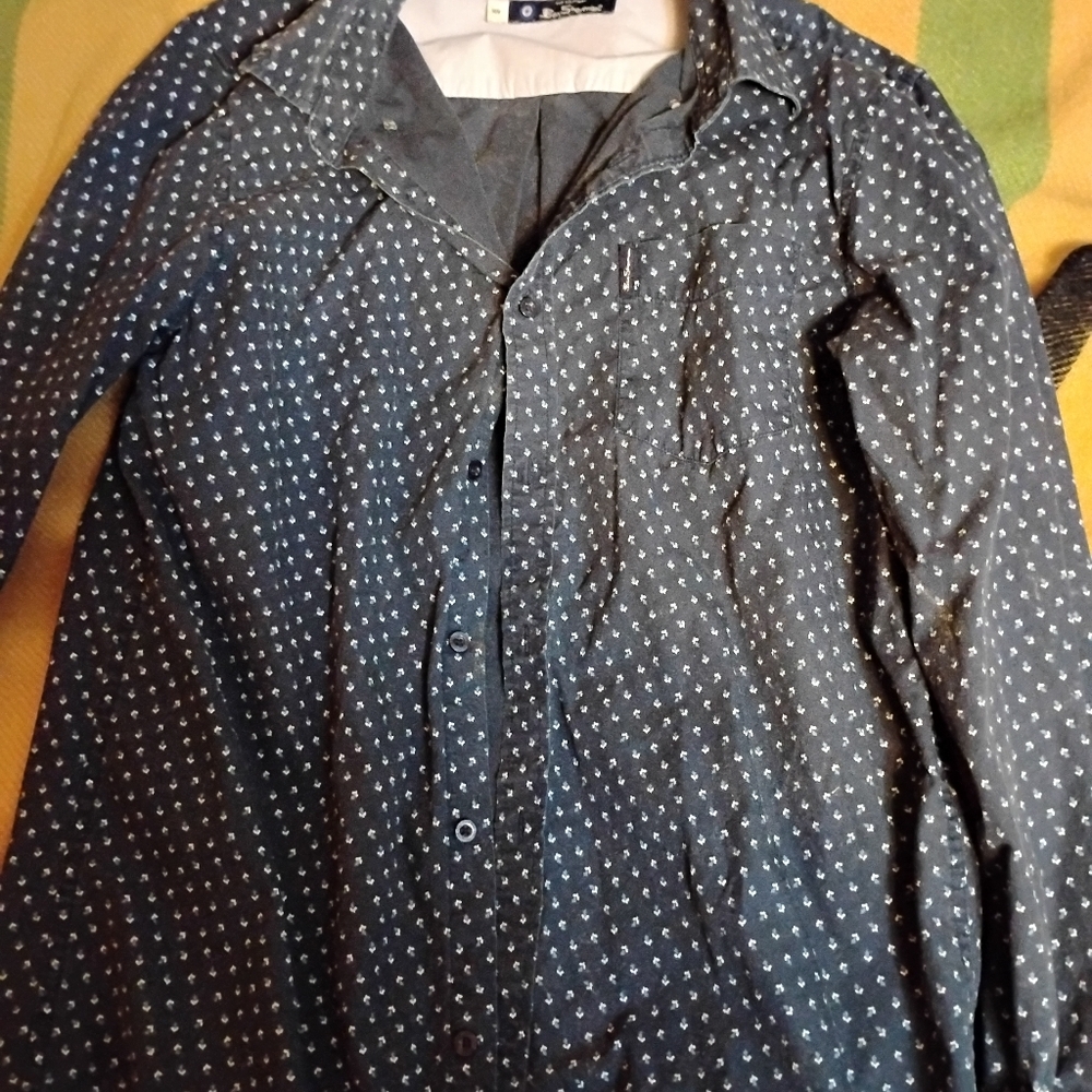 Ben Sherman Long Sleeve Shirt, Men's Medium